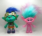 Trolls & Trolls World Tour 6 Inch Action Figures Satin and Rock N Roll Branch