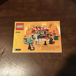 Lego Anleitung für Set 40358 Been There Donut That Instructions Manual Only KEIN SET - Bild 1 von 2