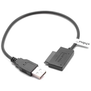 Slimline SATA II 13 Pin CD DVD Laufwerk auf USB Adapter Adapterkabel - Bild 1 von 2