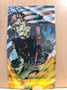 WILD C.A.T.S.🏆1993 Chrome Widevision COLT #43 LARGE Trading Card🏆FREE POST - Picture 1 of 2