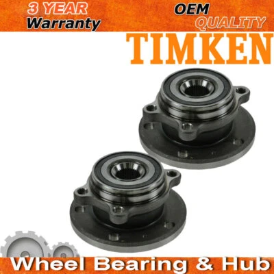 2PCS TIMKEN Rear Wheel Hubs & Bearings NEW for Subaru Outback Legacy 4-Lug ABS - Image 1 of 4