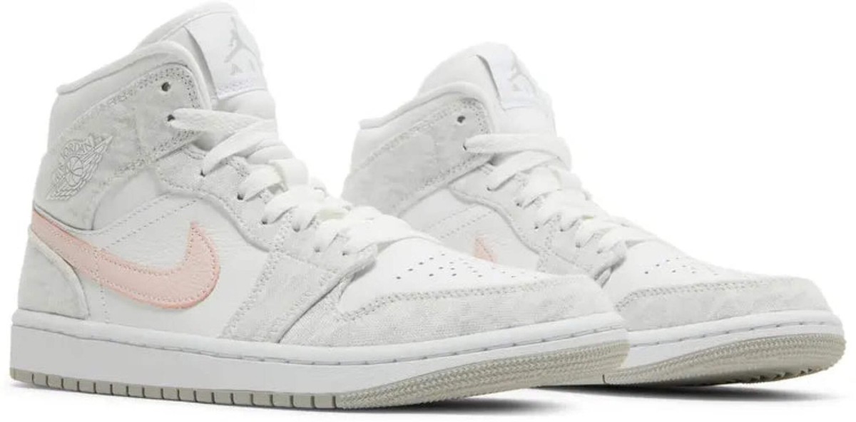 Jordan 1 SE Mid Light Iron Ore W | eBay