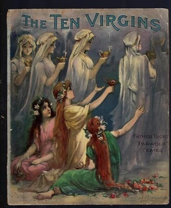 1901 The Ten Virgins Child's Book - Color illustrated - see photos - Very Good - Picture 1 of 4