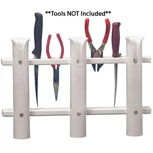 TACO 3-Rod Poly Rod Rack - White P03-063W - Picture 1 of 1