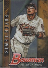 2017 Bowman Chrome Royce Lewis Defining Moments 