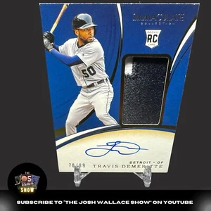 2020 Immaculate Travis Demeritte ROOKIE PATCH AUTO RPA 70/99 - Picture 1 of 3