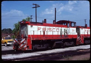 Original Rail Slide - SLSF Frisco 324 St Louis MO 8-31-1980 - Picture 1 of 1