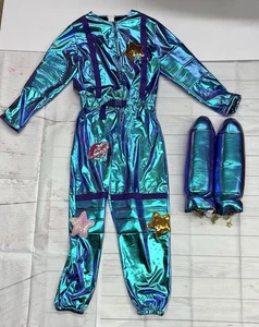 Pottery Barn Adult L/XL Halloween Costume - Light Up Rocket Jumpsuit Astronaut - Picture 1 of 11