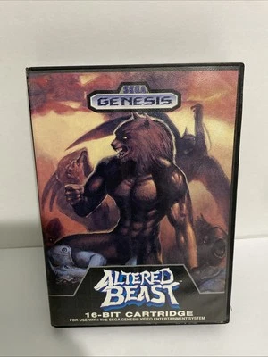 Altered Beast Sega Genesis 1989 - NO MANUAL - Tested - Image 1 of 4