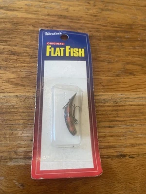 RARE Wordens Origional Flat Fish FF.951 .PS.BX Lure NOS - Image 1 of 4