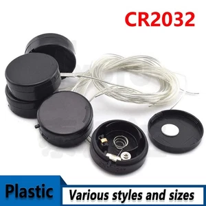 CR2032 Coin Button Cell Battery Holder Socket With On/Off Switch and Cover/Wire - Picture 1 of 7