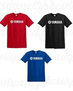 Yamaha shirts, kids'-adult clothing ATV clothing, Size S-XXL Yamaha Racing shirt - Picture 1 of 7