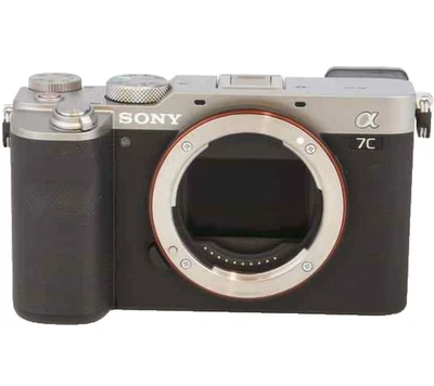 Sony Alpha a7C Mirrorless 24.2MP 4K Digital Camera Body Silver - ILCE7C/S - Image 1 of 4