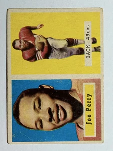 1957 Topps #129 Joe Perry (VG) - Foto 1 di 2