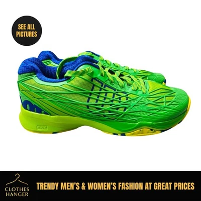 Wilson Kaos HC Tenis Pickleball Zapatos Tenis Para Hombre Talla 11.5 Verde Azul 1214 Foto 1 de 4