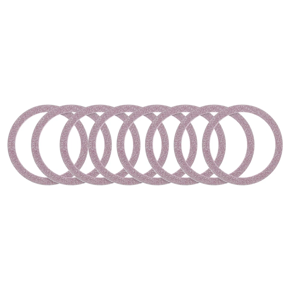 Магнитное кольцо-наклейка, металлическое блестящее магнитное переходное кольцо, розовое розовое 8 шт. - Изображение 1 из 4