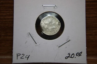 1852 Three Cent Silver Lot P24 - Image 1 of 2
