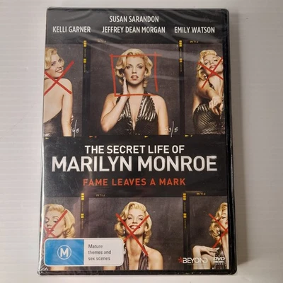 The Secret Life of Marilyn Monroe DVD 2015 Susan Sarandon Jeffrey Dean Morgan R4 - Image 1 of 4