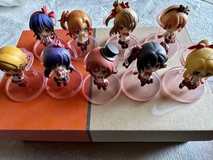 Juego de mini figuras Love Live 9 piezas KOSAKA HONOKA AYASE ELI TOJO NOZOMI - Imagen 1 de 7