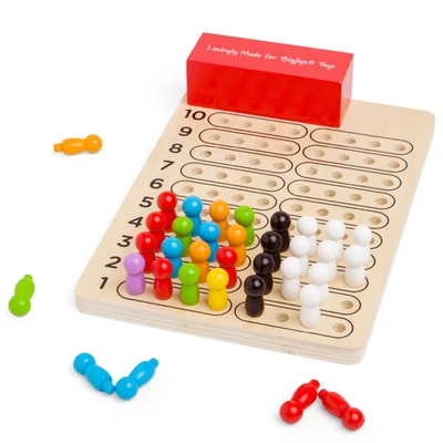 Bigjigs Toys Wooden Codebreaker Game - Children’s Brain Teaser Puzzle