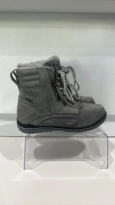 Pajar Canada Men's Gray Suede Waterproof Lace Up Zip Boots - Image 1 of 4