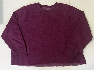 Sudadera suave para mujer Just My Size 2X (18W/20W) púrpura ciruela Foto 1 de 4