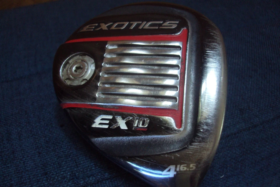 Tour Edge Exotics EX10 4 wood 16.5 deg Exotics Pro 72g stiff 42" - Image 1 of 4
