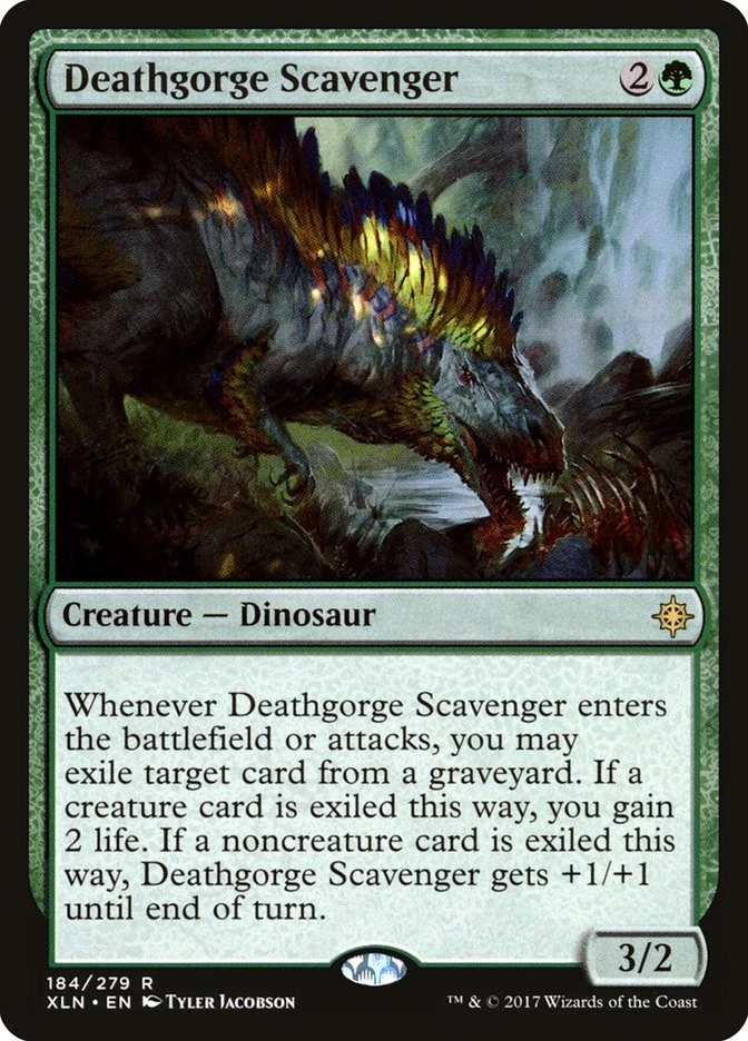 MTG Deathgorge Scavenger  - Ixalan #184 - Image 1 of 1