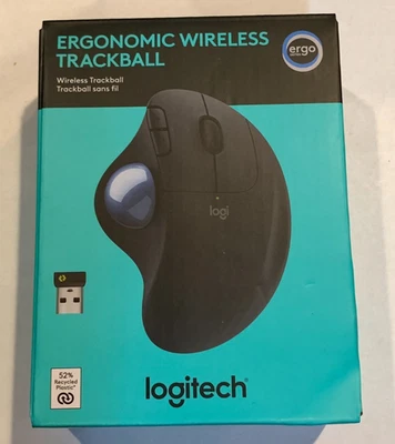 Logitech Wireless Trackball Mouse - 910006610 - Image 1 of 2