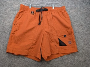 Pantalones Cortos Eddie Bauer Para Hombre Grandes Naranja Carga Cinturón Exterior Senderismo Pesca Camping - Imagen 1 de 15