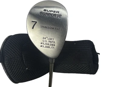Super Concorde Shallow Faced 7 Wood 24° Graphite Shaft Reg - Image 1 of 4