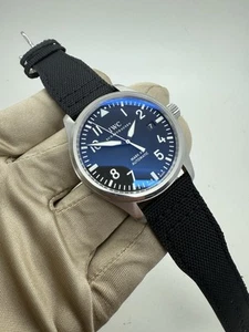 IWC Pilot Mark XVI Black Dial 39mm Steel Auto Strap Watch IW325501 w/ Papers - Picture 1 of 12