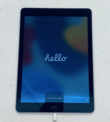 Apple iPad Air 2 A1567 (9.7") WiFi - 16GB - Space Gray *READ DESC* - Image 1 of 4