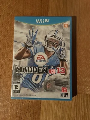 Madden NFL 13 (Nintendo Wii U, 2012) Brand New Factory Sealed - Image 1 of 4