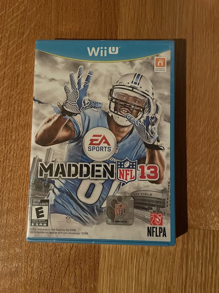 Madden NFL 13 (Nintendo Wii U, 2012) Brand New Factory Sealed - Image 1 of 4