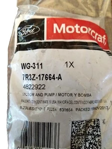Ford Motorcraft WG-311 Windshield Washer Pump Front 7R3Z-17664-A New and Sealed - Picture 1 of 6
