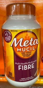 Metamucil 100% Natural Psyllium Husk Daily Fibre Supplement, 300 Capsules - Picture 1 of 1