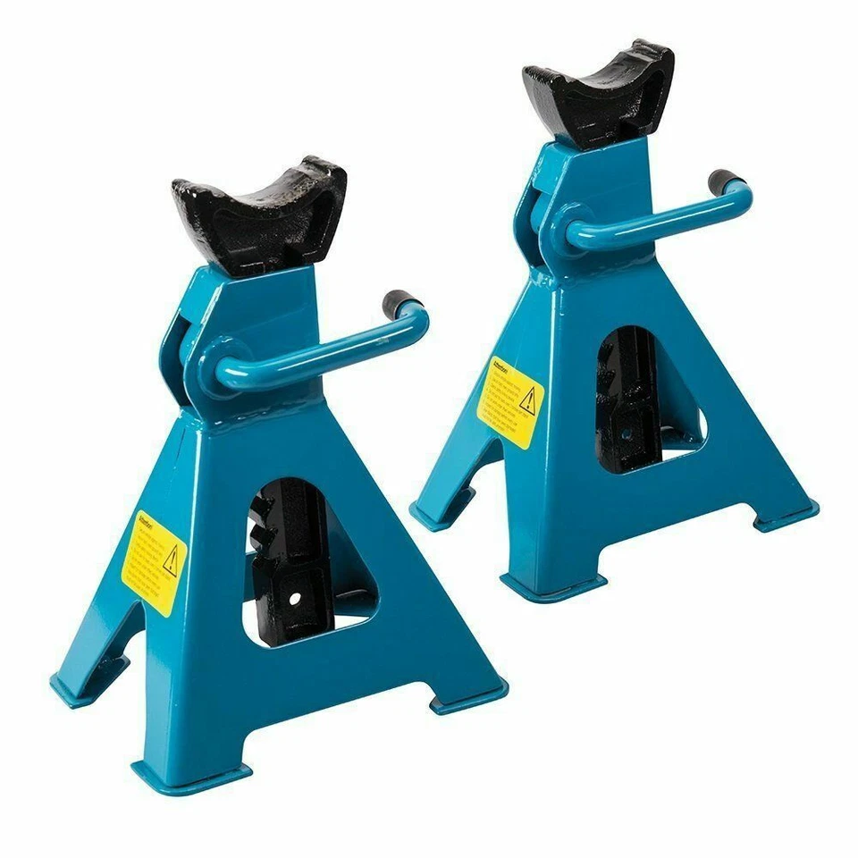 Silverline 763620 3 Tonne Axle Stands (2 Pieces)