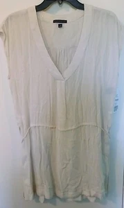 Signature Studio Women's Boho Tassels Hi Low Cover Up Blouse Tunic Sz S - Picture 1 of 11