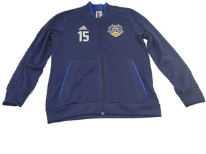 Adidas Jacket Youth Size Medium Climacool Union City FC #15 Soccer - Picture 1 of 7