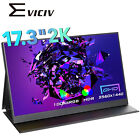 EVICIV 17.3" Portable Monitor 2K 2560*1440 Computer Display Large Screen For PC