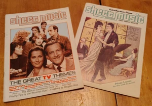 Sheet Music Magazine Instructional Piano and Guitar Great TV Theme Songs - Picture 1 of 7