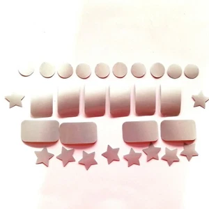 SET Silber ! Reflektor Aufkleber, Reflexfolie, Fahrradaufkleber, Sticker - Bild 1 von 1