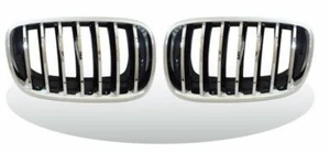 Fit For 07-13 BMW E70 X5 Series E71 X6 Series FRONT KIDNEY GRILLE CHROME & Black - Picture 1 of 3