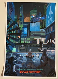 Laurent Durieux Blade Runner Bottleneck Rare Concept Sketch Print Giclee 80/125 - Picture 1 of 2