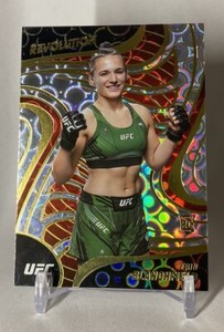 Erin Blanchfield 2023 Panini Chronicles UFC Revolution Astro Prizm RC SP #20