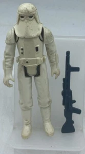 VINTAGE 1980 STAR WARS HOTH SNOWTROOPER with Gun HK #22 - Picture 1 of 4