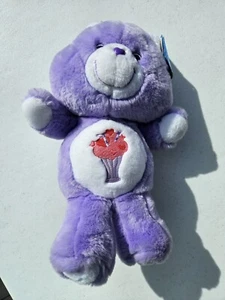 Vintage Care Bears Share Bear Carlton Cards 20th Anniversary With Tags - Picture 1 of 11