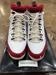 Air Jordan 9 Retro White Gym Red Size 13 (Pre-Owned) Black 302370-160 - Picture 1 of 10