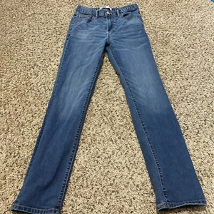 Old Navy Girls Mid Rise Medium Wash Skinny Jeans Size 16 - Picture 1 of 11